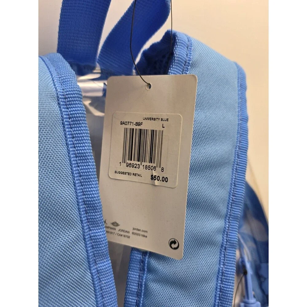 New UNC 2PC JORDAN NIKE Clear 9A0771 18